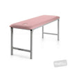 Image of Fixed Height Metal Plinth - Single Section Treatment Table in Austex Studio+ Mink vinyl (AI colour preview)