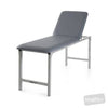 Image of Fixed Height Metal Plinth Two Section Treatment Table in Austex Studio+ Pewter vinyl (AI colour preview)