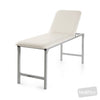 Image of Fixed Height Metal Plinth Two Section Treatment Table in Austex Studio+ Snow vinyl (AI colour preview)