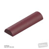 Image of Foam Bolster - Half Circumference 630mm x 90mm in Austex Studio+ Ruby vinyl (AI colour preview)