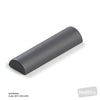 Image of Foam Bolster - Half Circumference 600mm x 90mm in Austex Studio+ Charcoal vinyl (AI colour preview)