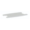 Image of Grey seat cushion for the king shower seat