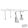 Image of electric parallel bars width adjustment upright position