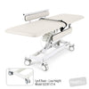 Image of LynX Adult Change Table - Hoist Access in Austex Studio+ Snow vinyl (AI colour preview)