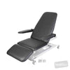 Image of SX phlebotomy chair reclined with foot rest lowered