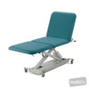 Image of SX Universal Examination Table - Three Section, Electric Locking Castors in Austex Studio+ Caribbean vinyl (AI colour preview)
