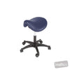 Image of Hi-Lo Saddle Stool - 420mm to 560mm in Austex Studio+ Atlantic vinyl (AI colour preview)
