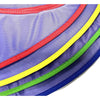 Image of Hoist sling colour-coded binding in red, yellow, green and blue for sizing