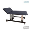 Image of HT Hi-Capacity Bobath Table - Two Section w/Central Lock Castors - Electric Backrest in Austex Studio+ Navy vinyl (AI colour preview)