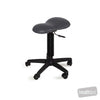 Image of HT Hi-Lo Peanut Stool in Austex Studio+ Charcoal vinyl (AI colour preview)