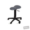 Image of HT Hi-Lo Peanut Stool in Austex Studio+ Pewter vinyl (AI colour preview)