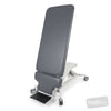 Image of HT Tilt Table (Clear Span) - Hoist Access - Split Footplates in Austex Studio+ Pewter vinyl (AI colour preview)