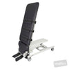 Image of HT Tilt Table (Low Height) - Single Section - Single Footplate in Austex Studio+ Black vinyl (AI colour preview)