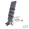 Image of HT Tilt Table (Low Height) - Single Section - Single Footplate in Austex Studio+ Pewter vinyl (AI colour preview)