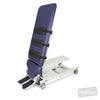 Image of HT Tilt Table (Low Height) - Single Section - Split Footplates in Austex Studio+ Atlantic vinyl (AI colour preview)