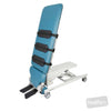 Image of HT Tilt Table (Low Height) - Two Section - Single Footplate in Austex Studio+ Lagoon vinyl (AI colour preview)