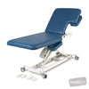 Image of LynX Cardiology Table - Backrest & Body Cutouts, All Electric in Austex Studio+ Galaxy vinyl (AI colour preview)