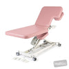 Image of LynX Cardiology Table - Backrest & Body Cutouts, All Electric in Austex Studio+ Mink vinyl (AI colour preview)
