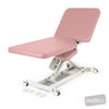 Image of LynX Cardiology Table (M1 Cutout) - Electric Backrest in Austex Studio+ Mink vinyl (AI colour preview)