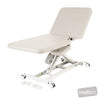 Image of LynX Cardiology Table (M1 Cutout) - Electric Backrest in Austex Studio+ Snow vinyl (AI colour preview)