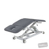 Image of LynX Electric Postural Drainage Treatment Table in Austex Studio+ Pewter vinyl (AI colour preview)