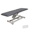 Image of LynX GP Examination Table with Electric Backrest in Austex Studio+ Charcoal vinyl (AI colour preview)