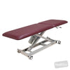 Image of LynX GP Examination Table with Electric Backrest in Austex Studio+ Ruby vinyl (AI colour preview)