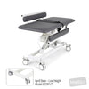 Image of LynX Junior Change Table - Hoist Access in Austex Studio+ Charcoal vinyl (AI colour preview)