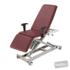 Image of LynX Podiatry Chair - No Seat Lift in Austex Studio+ Ruby vinyl (AI colour preview)