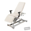 Image of LynX Podiatry Chair - No Seat Lift in Austex Studio+ Snow vinyl (AI colour preview)