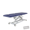 Image of LynX Three-Section Treatment Table in Austex Studio+ Atlantic vinyl (AI colour preview)