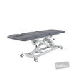 Image of LynX Three-Section Treatment Table in Austex Studio+ Pewter vinyl (AI colour preview)