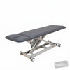 Image of LynX Treatment Table - Two Section in Austex Studio+ Pewter vinyl (AI colour preview)