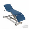 Image of LynX Ultrasound Examination Table - Three Section - Cutout - Electric Backrest in Austex Studio+ Galaxy vinyl (AI colour preview)