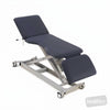 Image of LynX Ultrasound Examination Table - Three Section - Cutout - Electric Backrest in Austex Studio+ Navy vinyl (AI colour preview)