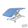 Image of medical examination table flat position leg section down