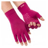 Image of Mulberry dext compression glove with open fingertips