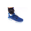 Image of Saebostep v2.0 foot drop brace in black fitted over a sneaker