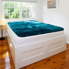 Sheepskin Bed Topper for Double Bed