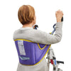 Image of Cobalt Standing Sling from behind, showing the padded back panel on a standing hoist