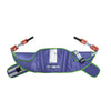 Image of Cobalt Standing Sling with keyhole clip fitting laid flat, back view