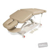 Image of SX ART Deluxe Therapy Table - Three Section, Mid-Lift, 80mm Foam w/Castors in Silex New Sand silicone (AI colour preview)