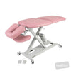 Image of SX Contour Manipulation Table - Two Section, PAR Headpiece & Lift-Up Backrest in Austex Studio+ Mink vinyl (AI colour preview)