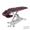 Image of SX Contour Manipulation Table - Two Section, PAR Headpiece & Lift-Up Backrest in Austex Studio+ Port vinyl (AI colour preview)