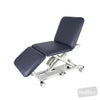 Image of SX GP3 Examination Table - Three Section, Electric Locking Castors in Austex Studio+ Navy vinyl (AI colour preview)