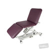 Image of SX GP3 Examination Table - Three Section, Electric Locking Castors in Austex Studio+ Port vinyl (AI colour preview)
