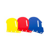 Image of Three interchangeable saebostretch hand plates for different spasticity levels