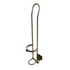 Image of Chrome steel wheelchair oxygen cylinder holder bracket