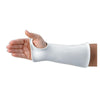 Image of White polyform thermoplastic forearm splint
