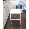 Image of Days Kitchen Perching Stool Front View Near Benchtop